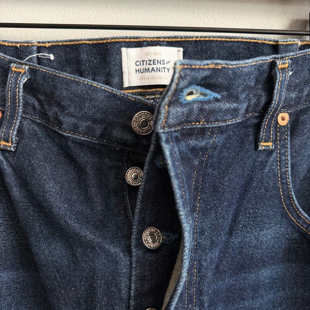 Citizens of Humanity Horseshoe Jeans in Bravo Dark Wash Size 32 Style 1972D-769 - Picture 6 of 15